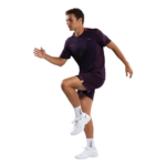 Men's PRO Shorts Deep Purple - Image 5