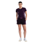 PRO Women's Sports Shorts Deep Purple - Image 2