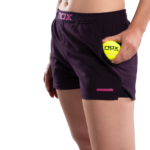 PRO Women's Sports Shorts Deep Purple - Image 3