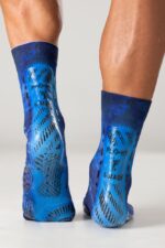 Floky S-MASH 3D Fantasy Socks Blue Supernova - Image 5