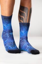 Floky S-MASH 3D Fantasy Socks Blue Supernova - Image 8