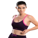 PRO Women's Sports Bra Deep Purple