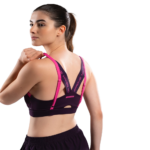 PRO Women's Sports Bra Deep Purple - Image 2