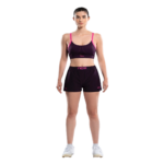 PRO Women's Sports Bra Deep Purple - Image 4