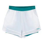 Women's PRO Shorts White/Ivy Green - Image 7