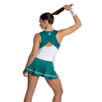 Women's PRO Skirt White/Ivy Green - Image 4