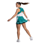Women's PRO Skirt White/Ivy Green - Image 7